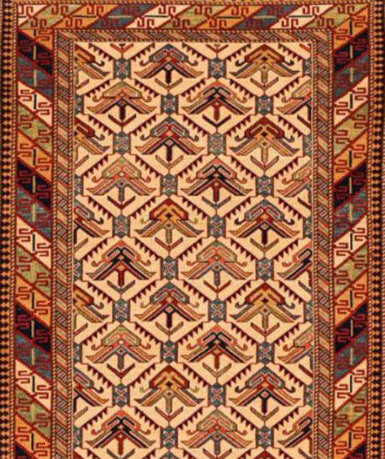Central Asian Sharwan Wool 4.5×6