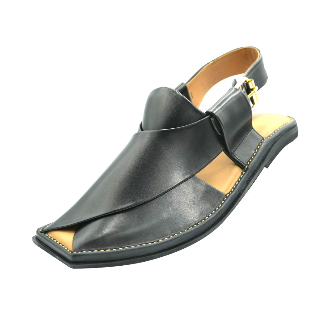 Pakhtur Charsadwal Traditional – Zalmi Kaltur (Black) – PAKHTUR