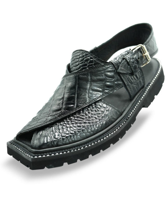Pakhtur Puskalavati Classic - Affiliated with Indus Civilization (Crocodile Black)