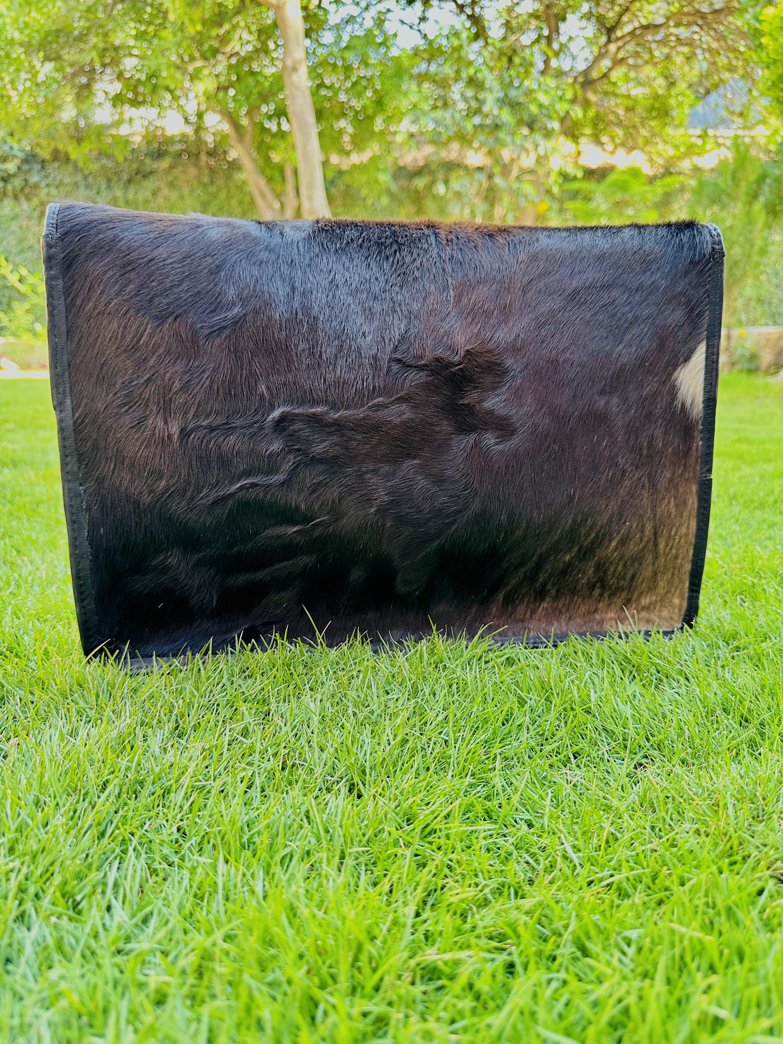Natural skin cow leather laptop bag PLB-1