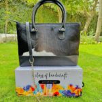 Natural skin cow leather hand bags for women PB-09