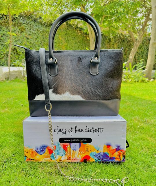 Natural skin cow leather hand bags for women PB-09