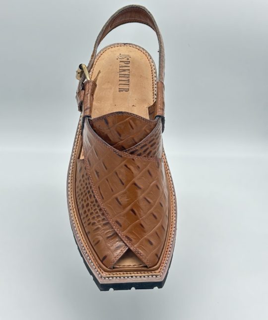 Pakhtur Puskalavati Classic - Affiliated with Indus Civilization (Crocodile light Brown)