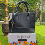 Natural skin cow leather hand bags for women PB-03