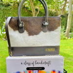 Natural skin cow leather hand bags for women PB-04
