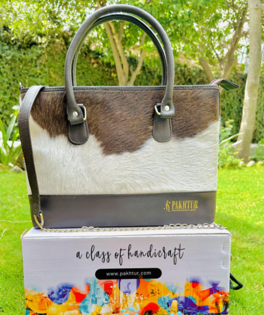 Natural skin cow leather hand bags for women PB-04