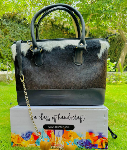 Natural skin cow leather hand bags for women PB-05