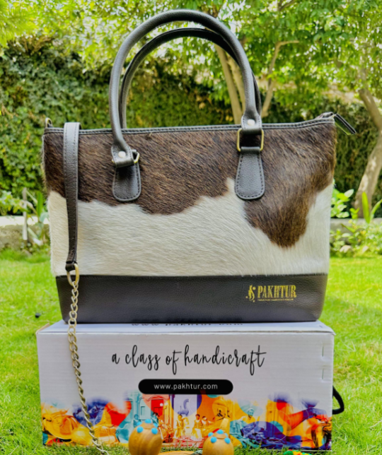 Natural skin cow leather hand bags for women PB-06