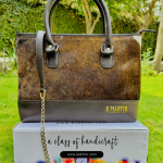 Natural skin cow leather hand bags for women PB-10