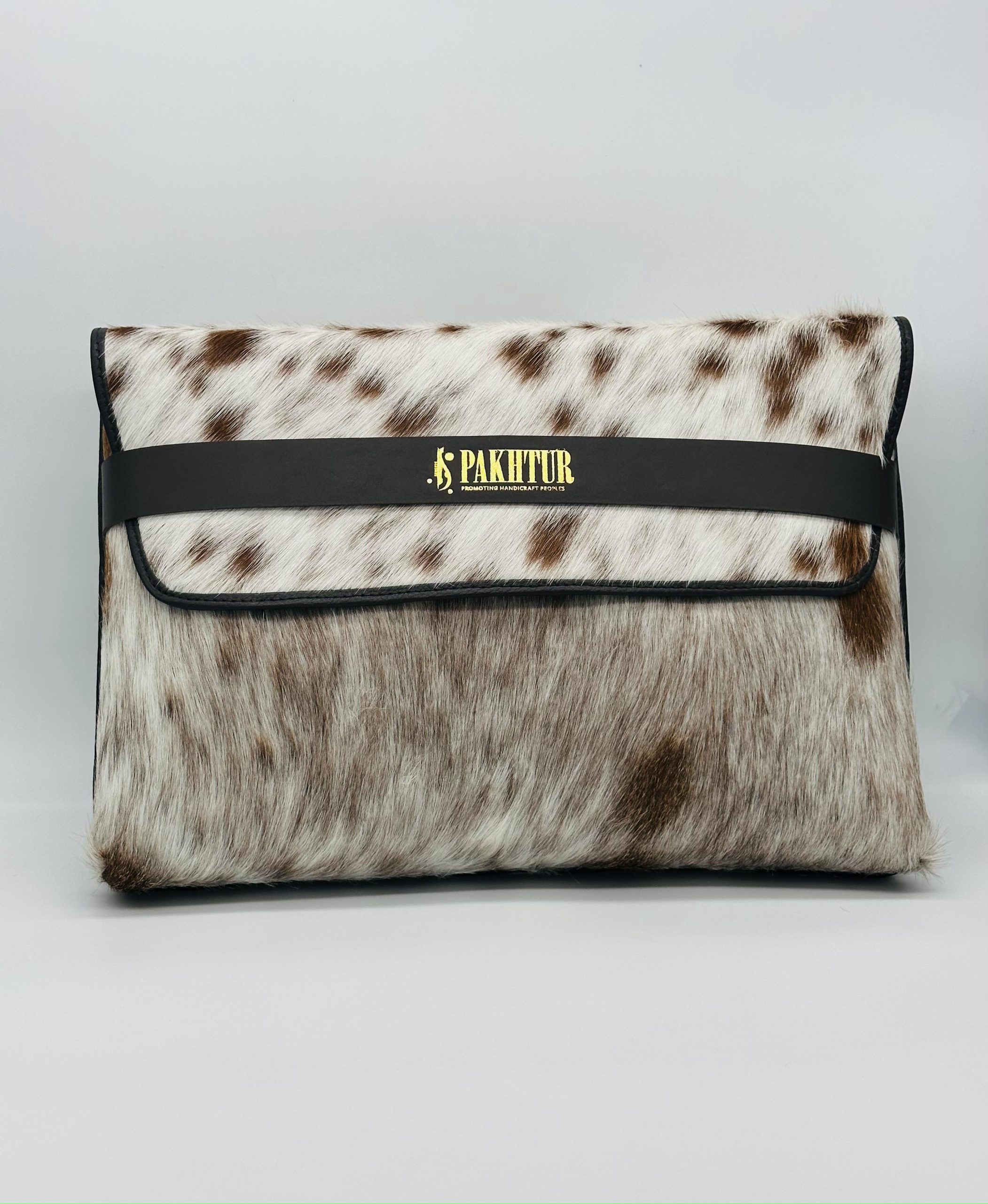 Natural skin cow leather laptop Bag