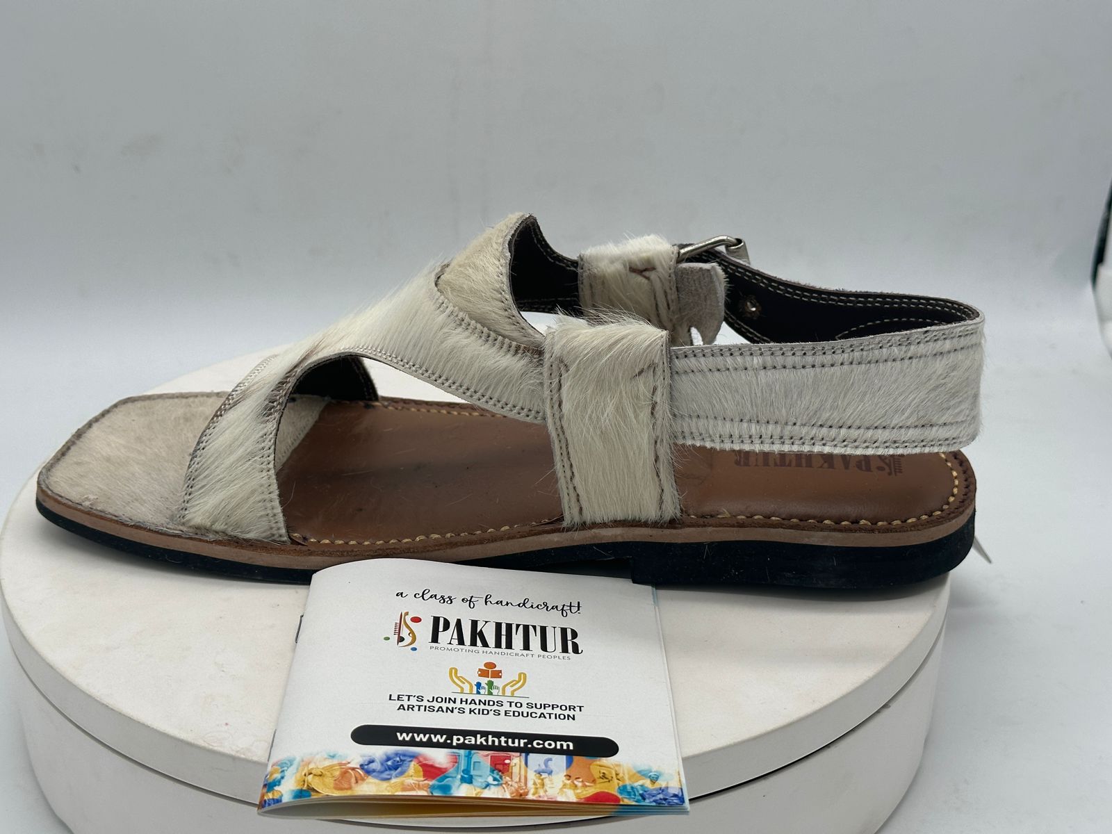 Natural Cow Skin Leather Panjeedar