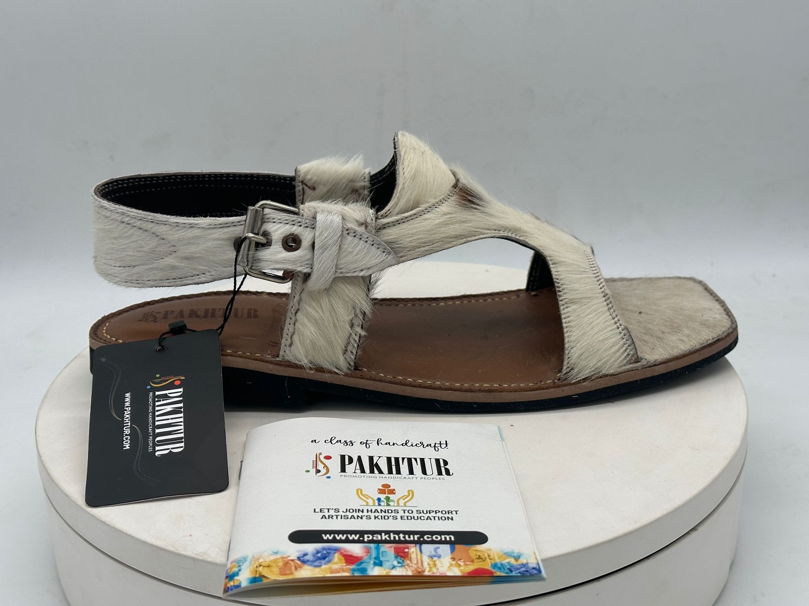 Natural Cow Skin Leather Panjeedar